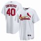 thumbnail image 1 of Camiseta clásica de béisbol Wilson Contreras de local, blanca, de los St. Louis Cardinals, con número de estrella bordado.-S, 1 of 2