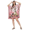 thumbnail image 2 of Oussum Women Plus Size Tunic Short Kaftans Dress Ladies Summer Tunics Online, 2 of 8