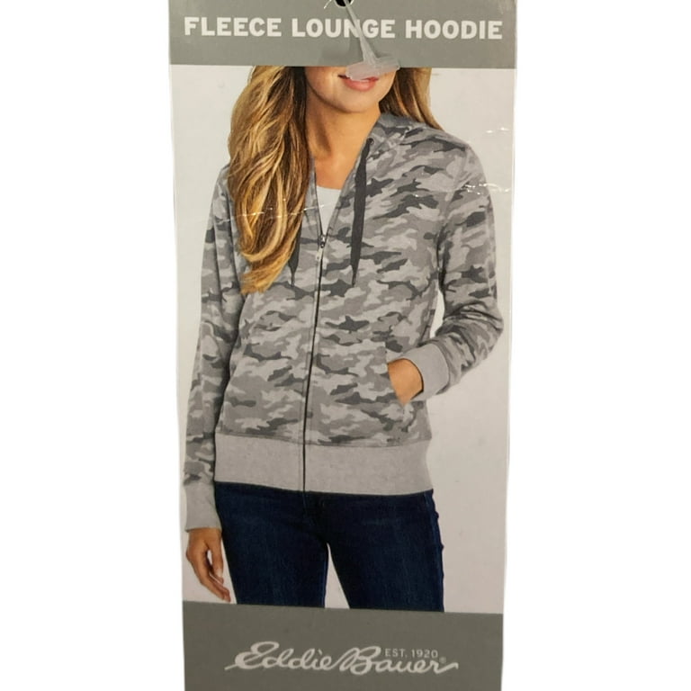 Eddie Bauer Women s Soft Warm Fleece Long Sleeve Lounge Zip Up