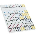 thumbnail image 4 of MOVTOTOP Melamine domino Set for Party Use Assorted Color Durable Lightweight Toy 28pcs, 4 of 8