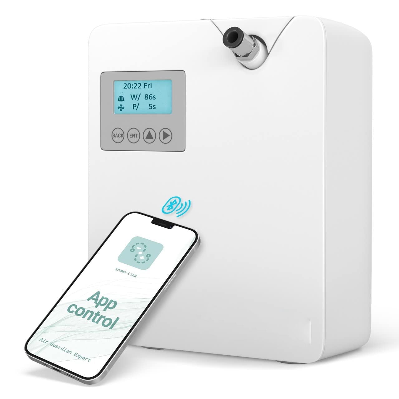 300ml Fragrance Machine Air Essential Oil Diffuser LCD w/ Smart Timer Wifi App 