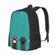thumbnail image 1 of Fotbe Cute Cat Paw And Dog Mochila para Hombre y Mujer - Tela Oxford 600D Resistente - Mochila Impermeable de Gran Capacidad para Escuela, Viajes y Senderismo, 1 of 6