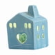 thumbnail image 4 of Casa de pueblo navideña de cerámica, decorativa, pequeña casa de porcelana con luz LED, para Estilo C, 4 of 9
