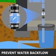thumbnail image 4 of Sump Pump Check Valve, Check Valve Rustproof Silent  for Bedrooms Basements, 4 of 7