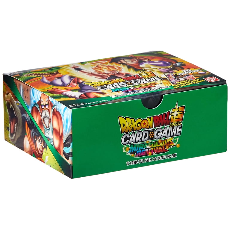 dragon ball super miraculous revival booster box Amazon.com: Dragon Ball DBZ Super Series 5 Miraculous Revival Special Pack  Box Set: 4 Boosters + foil! : Toys & Games