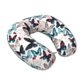 thumbnail image 2 of Disketp Butterfly Travel Pillow Memory Foam Neck Pillow Support Pillow for Camping, Sleeping Rest Cushion Airplane Pillow, 2 of 8
