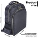 thumbnail image 4 of Mochila de viaje Barber AIHOPESTO impermeable negra 45L, 4 of 9