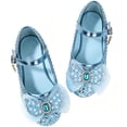 thumbnail image 2 of Girls Snow Queen Queen Heel Shoes Wedding Toddler Flower Glitter Dress Shoes (Little/Big Kid), 2 of 6
