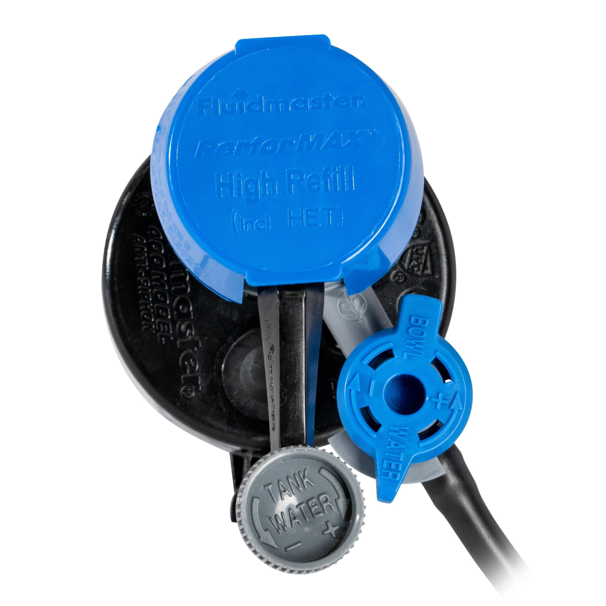 Fluidmaster 400H-002 Performax Universal Toilet Fill Valve High Performance Tank and Bowl Water Control, 1-Pack, New, Multicolor