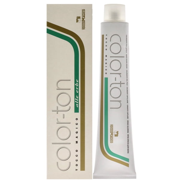 Tocco Magico Hair Color Color-Ton Tinte Permanente para el Cabello - 7RR-7.44 Rubio Cobre Cobre 3.3 oz Tocco Magico Color de pelo 3.3 oz