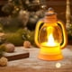 thumbnail image 5 of Farolillo Pequeño Vintage para Mesa con Luces Led | Plástico Blanco | 11 X 7 Cm | Diseño Rústico para Bodas, Halloween y Navidad | 1 Luz Decorativa, 5 of 6