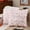 Pink Ghost, variant on Jewlalo Christmas Throw Pillow Covers 18x18 Set of 2, White Golden Snowflakes Decorative Pillow Cases Soft Plush Faux Fur Wool Couch Cushion Case for Couch Bed Sofa Living Room Home Decor
