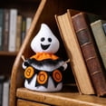 thumbnail image 5 of WKSCLPAI Halloween Ghost Doll Faceless Gnome Figurine Christmas Decoration Ornament Goblin Doll for Home Shelf Tabletop Display, 5 of 7