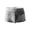 Grey, variant on Summer Breathable High End Men's Ice Silk Flat Corner Underwear Breathable Mesh Fashion Large Size Shorts Four Corner Pants Mens Underwear Brief M