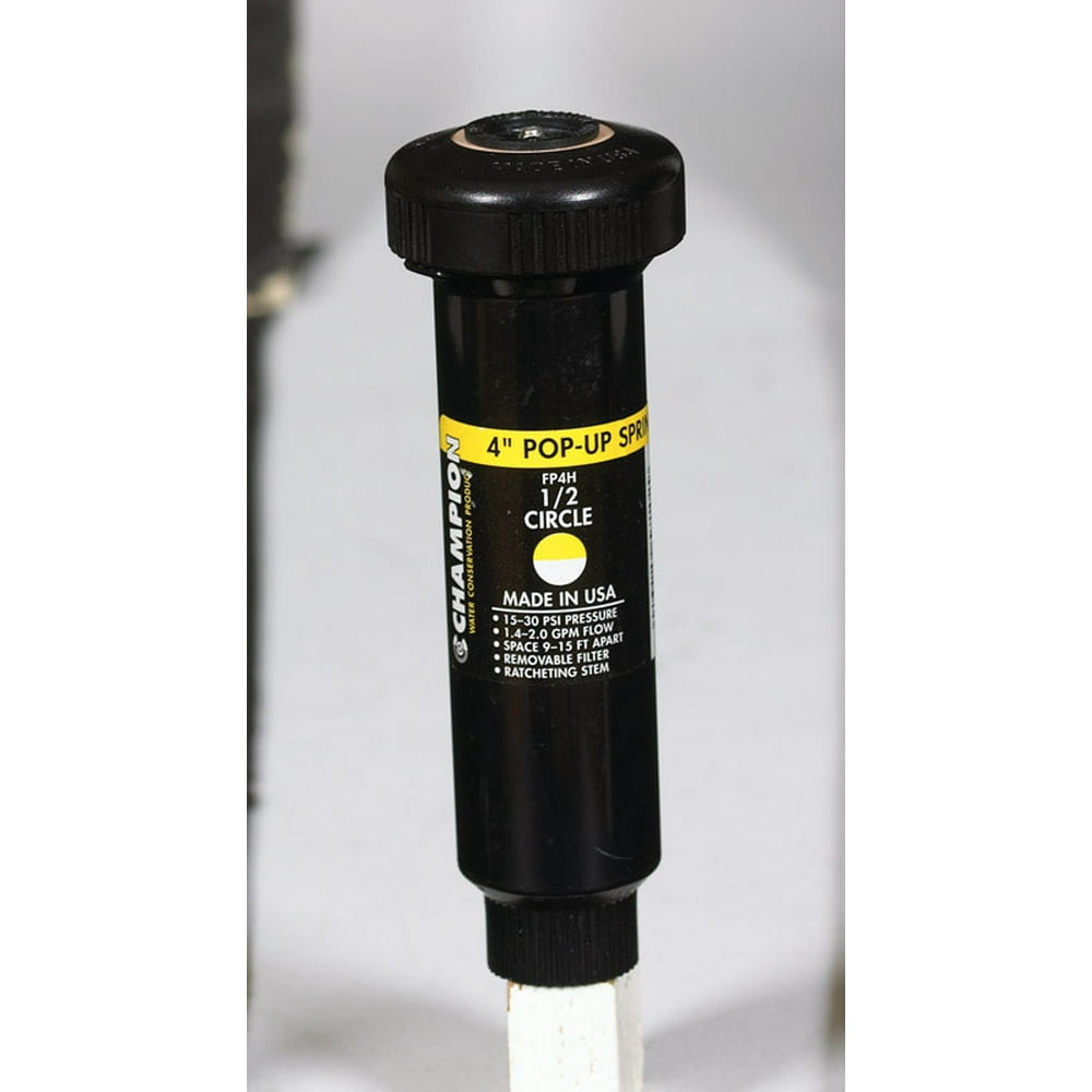 Champion Performa 4 in. H HalfCircle PopUp Sprinkler