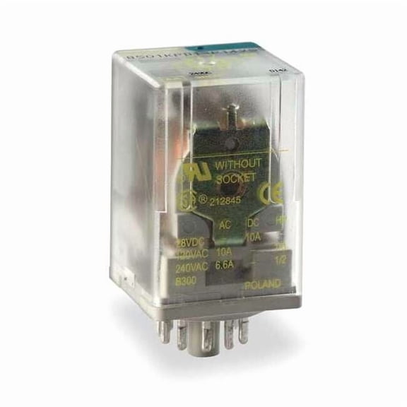 Schneider Electric General Purpose Relay, 24VAC, 10A, 8Pins 8501KPR12V14