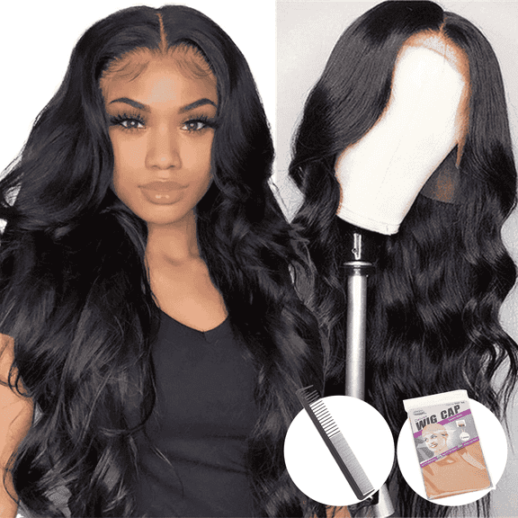 "26” Textured Synthetic Heat Resistant Wig - Natural-Looking Curly Hairpiece for Black Women, Daily Wear & Protective Styling"
