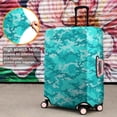 thumbnail image 4 of Light Blue Camo Classic Pattern Luggage Cover Fashion Suitcase Cover Baggage Covers Fit 25-28 Inch Luggage (Go Travel), 4 of 5