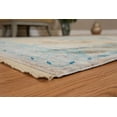 thumbnail image 2 of United Weavers Monaco Area Rug 1950-10163 Grimaldi Aqua Medallion Faded 1' 10" x 2' 9" Rectangle, 2 of 3