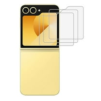 KIQ 3 Pack Regular Tempered Glass for Samsung Galaxy Z Flip6