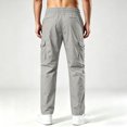thumbnail image 4 of Men's Stretch Taper Leg Regular Fit Casual Cargo Pants, 4 of 4