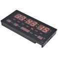 thumbnail image 4 of Digital Wall Calendar, LED Digital Wall Clock 100-240V  For Bed Room For Office EU Plug,UK Plug,AU Plug, 4 of 8