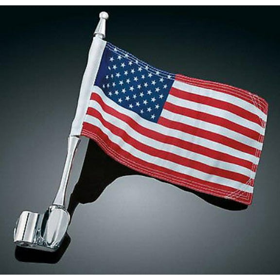 Kuryakyn 4233 Antenna Flag Mount with Flag