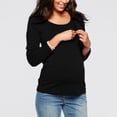 thumbnail image 1 of Heliisoer Vêtements pour Femmes Enceintes Col Rond Vêtements à Manches Longues, 1 of 5