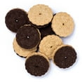 thumbnail image 2 of Exclusively Dog Cookies S'mores Flavor Sandwich Cremes Dog Treats, 8 oz, 2 of 8