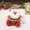 A, variant on Christmas Storage Basket, Santa Claus Snowman Candy Bowl, Santa Claus, Reindeer, Snowman Candy Bowl - Sugar Snack Container for Table & Desk Decorationfor Winter Table Desk Decoration(A)