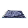 thumbnail image 2 of Ahgly Company Machine Washable Indoor Rectangle Persian Blue Traditional Area Rugs, 5' x 7', 2 of 4