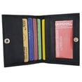 thumbnail image 3 of Slim Leather Lamb Card ID Mini Wallet Holder Bifold 78, 3 of 19