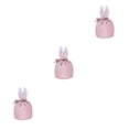 thumbnail image 1 of Yuarrent Regalos pensativos de tela para Pascua Bolsas de regalo de conejito lindo con bolsa de regalo de Pascua ampliamente utilizada RBD- rosa Type1 NO1, 1 of 6