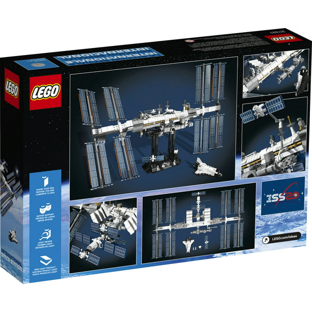 Solrig tung ganske enkelt LEGO Ideas International Space Station 21321 Building Kit, Adult LEGO Set  for Display (864 Pieces) - Walmart.com