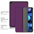 thumbnail image 4 of Case for iPad Air 5th Generation 2022 / iPad Air 4th Generation 2020 - Purple Cover with Pencil Holder for 2nd Gen Apple Pencil, Protective Notebook Case with Trifold Stand, 4 of 6