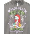 thumbnail image 3 of Disney Nightmare Before Christmas Girls Quarter Zip Fleece Sweatshirt, Sizes 4-16, 3 of 3