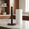 thumbnail image 5 of Radicaln Marble Paper Towel Holder 12.5 inch Black Towel Stand for Bathroom and Kitchen, Premium Handmade Countertop Towel Holder, Elegant and Durable Design, 5 of 8