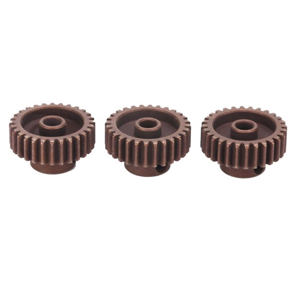 Rc Motor Pinion Gear 28t Pinion Gear 3.175mm 48dp 28t Pinion Gear Pinion Gear For 1/10 Rc Car 3pcs RC 3.175mm 48DP 28T Steel Pinion Gear Set For 1/10 RC Car Brushless Brushed Motor ANGGREK Otros
