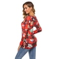 thumbnail image 4 of Camiseta Aceshion Kiss Lips de manga larga para mujer, casual, fiesta, 4 of 7