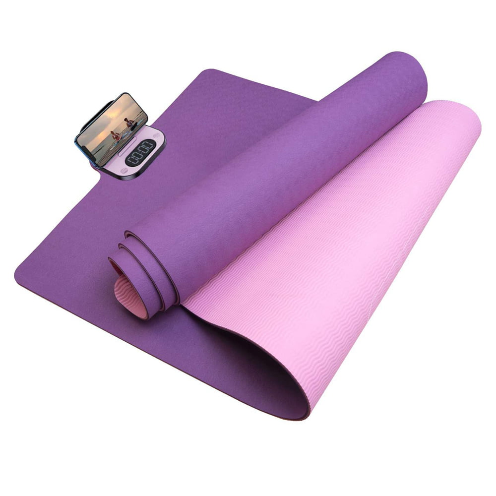 Brand New X-Tone Yoga Mat  173cm x 61cm Non Slip Purple/blue/pink/Grey 