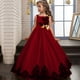 thumbnail image 3 of Vestido de novia para niña, vestido de noche de pasarela para niña, vestido de princesa para niña mediana y grande, vestido de fiesta de larga duración, 3 of 5