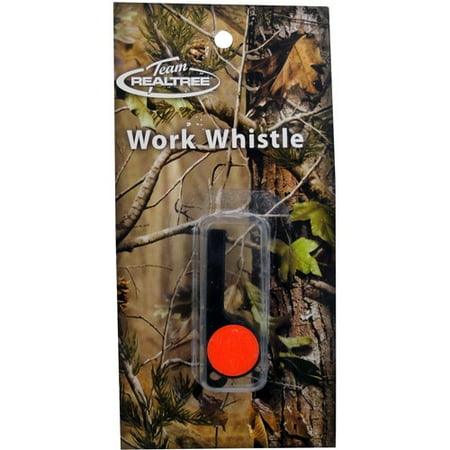 Team Realtree Red and Black Whistle