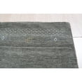 thumbnail image 2 of EORC Gray Hand Knotted Wool Modern Modern Loom Rug, 3' x 5', 2 of 4