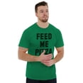 thumbnail image 5 of Feed Me Pizza Men's Graphic T Shirt Tees Brisco Brands L, 5 of 6