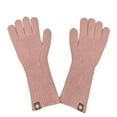 thumbnail image 2 of Women's Fingerless Winter Gloves with Touchscreen Capability for Mobile Use and Fleece Lining for Cycling, 2 of 8