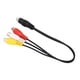 thumbnail image 5 of Cable adaptador de video ANGGREK 10 pies Mini DIN 7 pines macho a 3 RCA hembra PVC, 5 of 8