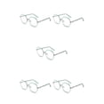 thumbnail image 3 of Gafas de lectura Qarigey antiazules gran tamaño diseño elegante unisex, 3 of 6