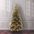 thumbnail image 4 of Arbre Mince de 7,5 Pieds Dunhill(R) avec Lumières Claires, 4 of 4