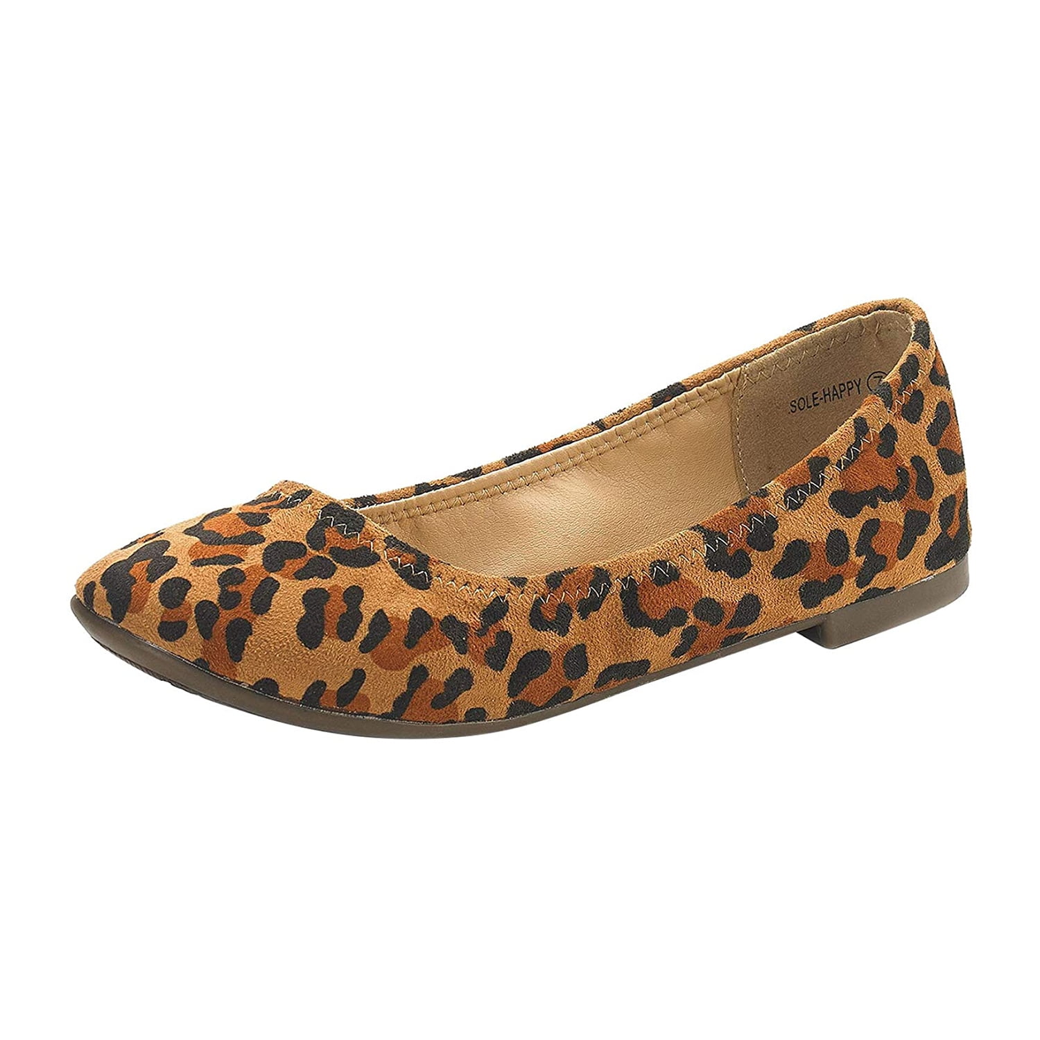 flat shoes with turquoise soles