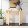 thumbnail image 2 of SAFAVIEH Florence Modern Small Console Table, Natural (41.7 in. W x 13.8 in. D x 29.9 in. H), 2 of 9